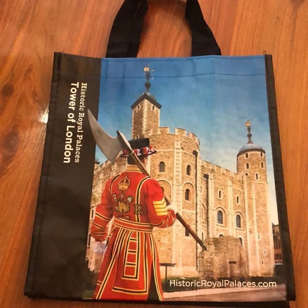 Tower of London Small reusable tote bag